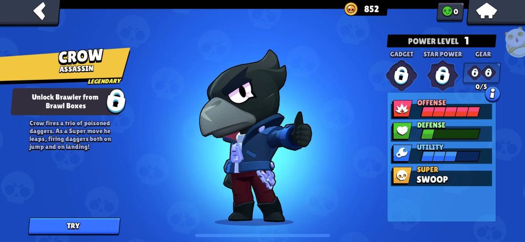 Brawlers dentro Brawl Stars Hack