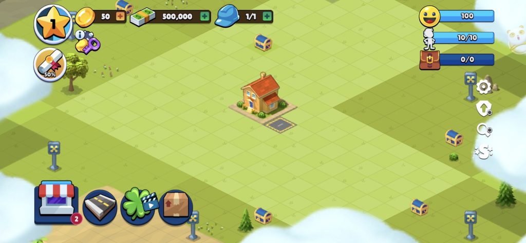 Gameplay of Village City Town Building Sim Hack