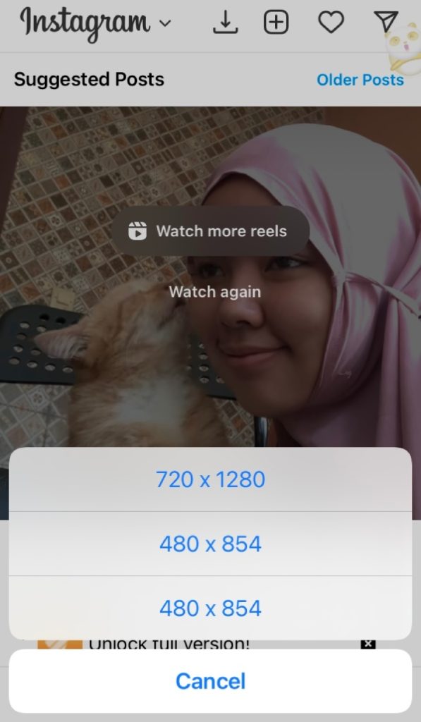 Unduh Video dari Instagram 2