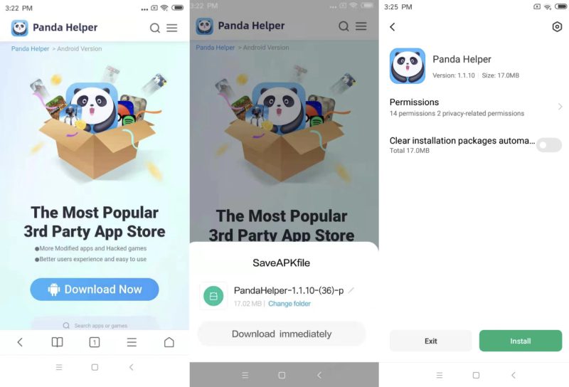 Downloaden Panda Helper Android APK