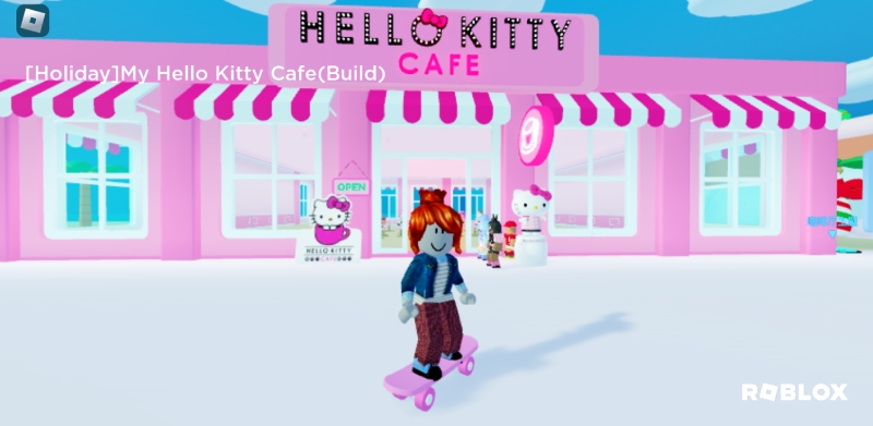 Kafe Hello Kitty saya Roblox 2